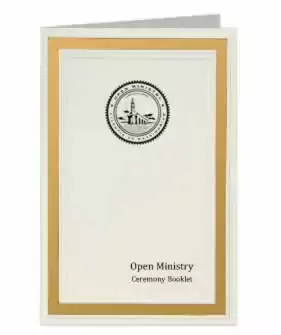 Ceremony Booklet