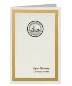 Ceremony Booklet