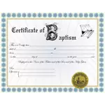 Baptism Certificate I