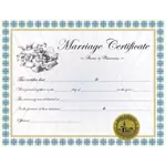 Custom Classic Marriage Certificate