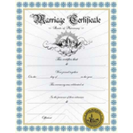 Custom Marriage Certificate III