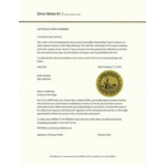 Letter of Good Standing