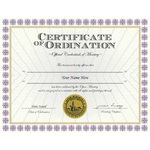 Ordination Credential