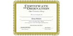 Ordained Minister Kenny Madsen