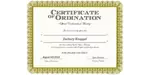 Ordained Minister Zachary Knuppel