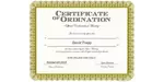 Ordained Minister David Trapp