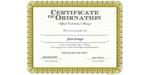 Ordained Minister John Griego