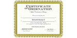 Ordained Minister Kenneth Hussey II