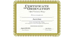 Ordained Minister Paul A Dietz