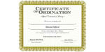 Ordained Minister Steven Edford