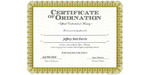 Ordained Minister Jeffery Neil Ferris