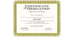 Ordained Minister John Wolfe