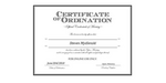 Ordained Minister Steven Mydlenski