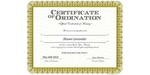 Ordained Minister Shawn Levander