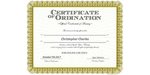 Ordained Minister Christopher Charles