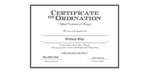 Ordained Minister Brittany Riley