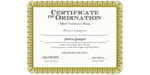 Ordained Minister Jessica Ignagni
