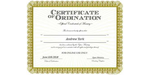 Ordained Minister Andrew York