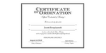 Ordained Minister Scott Kwapiszeski