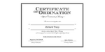 Ordained Minister Richard Tracy