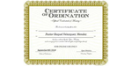 Ordained Minister Pastor Raquel Velazquez Mendez