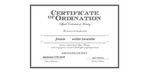 Ordained Minister Jimmie          walter Leverette