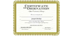 Ordained Minister Joseph Stickley