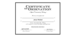 Ordained Minister Anne Weibel