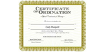 Ordained Minister Cody Mudgett