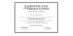 Ordained Minister Remington Quackenbush