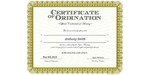 Ordained Minister Anthony Smith