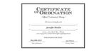 Ordained Minister Jennifer Mottle