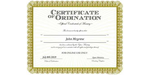 Ordained Minister John Mcgrew
