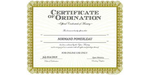 Ordained Minister NORMAND POMERLEAU