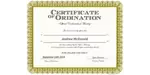 Ordained Minister Andrew McDonald