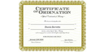 Ordained Minister Shania Barretto