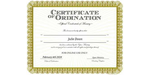 Ordained Minister Julie Doan