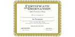 Ordained Minister Ian Torstenson