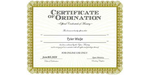 Ordained Minister Tyler Walje