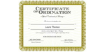 Ordained Minister Laura Thomas