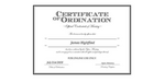 Ordained Minister James Highfiled
