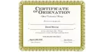 Ordained Minister David Marcus