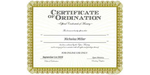 Ordained Minister Nicholas Miller