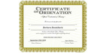 Ordained Minister Barbara Boutsikaris