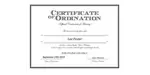 Ordained Minister Lee Foster
