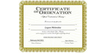 Ordained Minister Logan Melendez