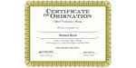 Ordained Minister Wallace Bahm