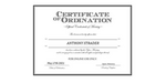Ordained Minister ANTHONY STRADER