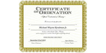 Ordained Minister Michael Wayne Hyndman Jr.