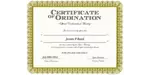 Ordained Minister James P Reed